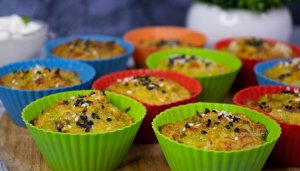 Маффины из кабачков! Вкусно, просто и полезно!