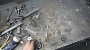 Установка насоса гидроусилителя руля на минитрактор.