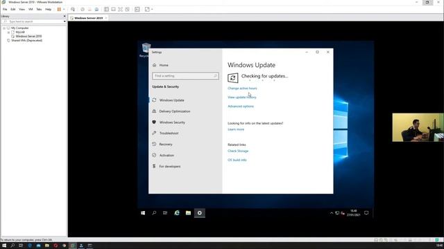Update Windows Server 2019 & Seeting Remote Desktop Connection смотреть онлайн