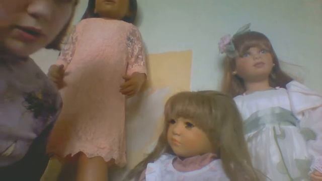 Первое видео. Мои коллекционные куклы.First video.Moi Collectible Dolls . смотреть онлайн
