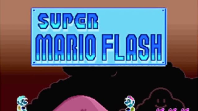 Super Mario Flash G-Major Edition - 12 Player Down смотреть онлайн