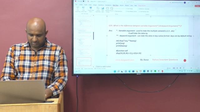 Python | Q35. What is the difference between variable Argument(*)&keyword Argument(**)? | by Ratan смотреть онлайн