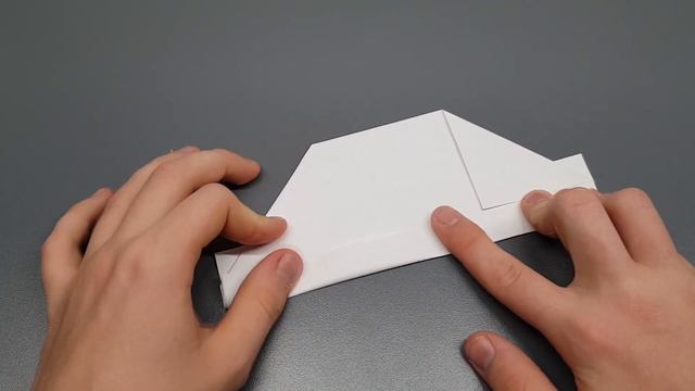 Как сделать шапку с загнутыми вверх краями из бумаги.  DIY