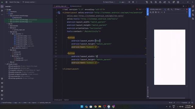 Android Tutorial for Beginners in Hindi #2 Android Layouts смотреть онлайн