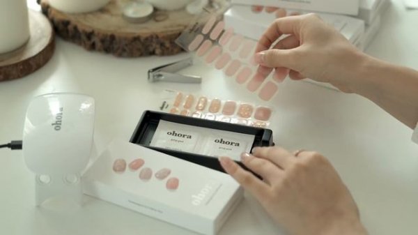 ohora gel nail stickers complete review and tutorial | Semicured Tech, Design, Price