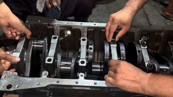 Rebuilding caterpillar Loader Engine Completely | Repair and Restore CAT Engine