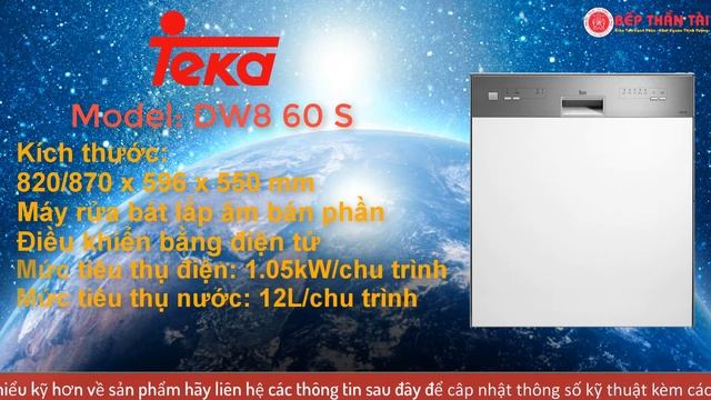 Máy rửa chén Teka DW8 60 S смотреть онлайн