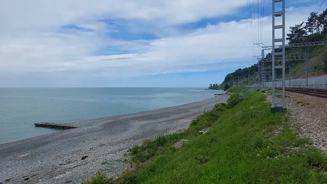 А что с пляжами? Погода в Сочи сегодня 11.05.2023. смотреть онлайн