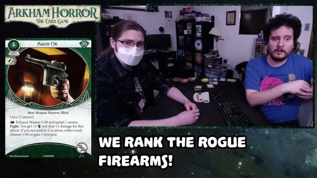 We Rank The Rogue Firearms! (Arkham Horror: The Card Game) смотреть онлайн