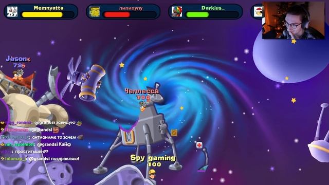 СТРИМСНАЙПЕРЫ ДОСТАЛИ ОЛЁШУ В ВОРМС | Worms Reloaded смотреть онлайн