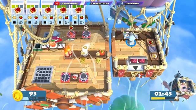 Overcooked! All You Can Eat! Cooking is DANGEROUS (Nintendo Switch) смотреть онлайн