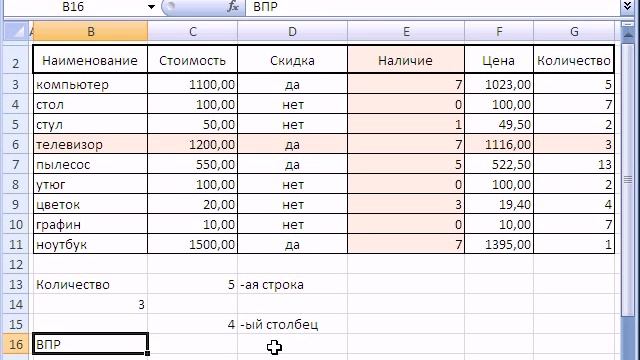 7 Малоизвестные ГПР и ВПР Microsoft Excel смотреть онлайн
