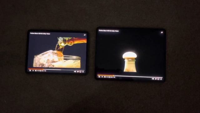 2018 11” LCD vs 2021 12.9” iPad Pro mini LED - Black video viewing comparison смотреть онлайн