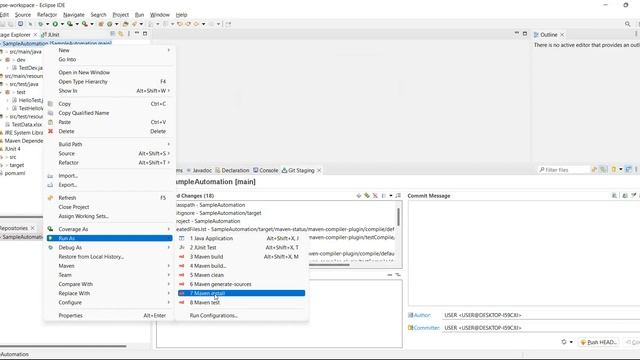 How to upload your Maven project to GIT Repository смотреть онлайн