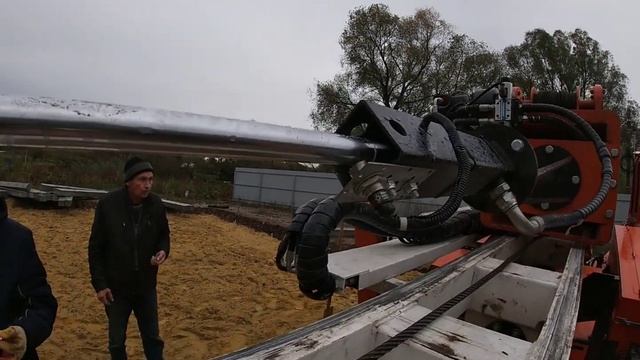 Объект, забиваем 36 свай в г. Коломна смотреть онлайн