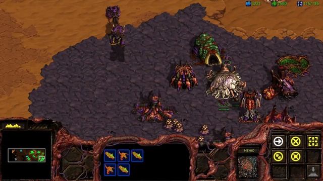 Starcraft Brood War Игрофильм, Прохождение Кампания Зергов Часть 1 смотреть онлайн