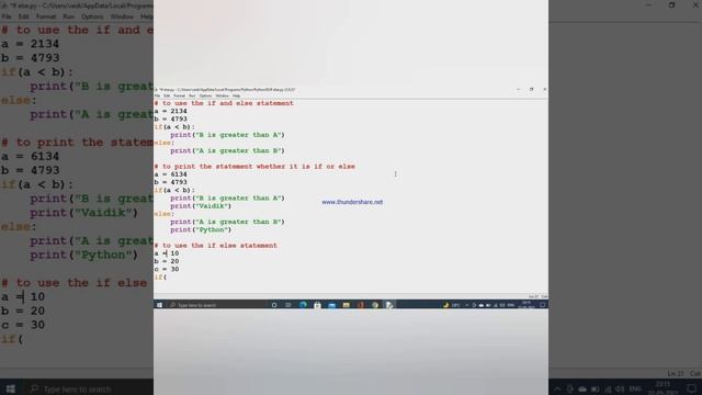 If - Else - Elif Statement | Python for Beginners смотреть онлайн
