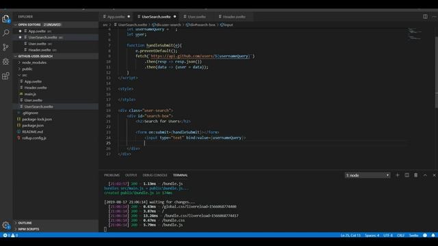 Svelte 3 - GitHub User Search App | Beginners Tutorial 2023 смотреть онлайн