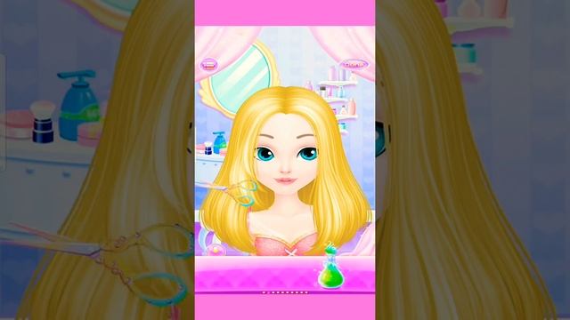 princess fashion salon game ( sweet princess hair salon gameplay ) princess makeup game video 2021 смотреть онлайн