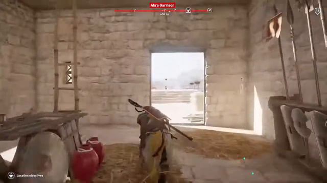 Assassins Creed Origins Akra Garrison смотреть онлайн