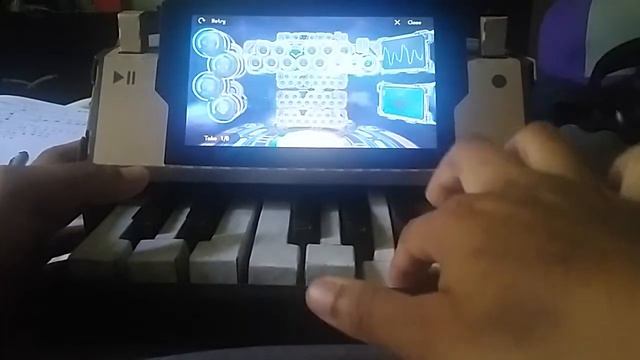 Undertale's "Snowy" on Nintendo Labo Piano смотреть онлайн