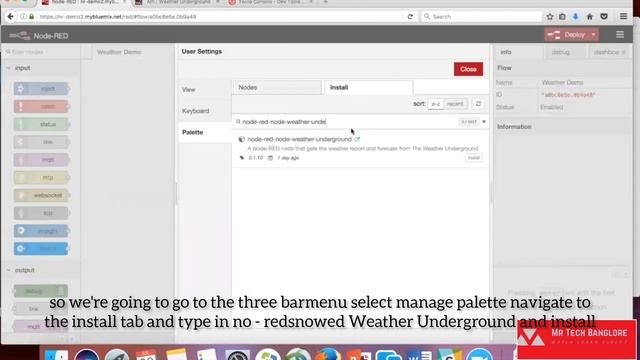 NodeRed | Weather App Integration IOT #noderedtutorials #nodered смотреть онлайн