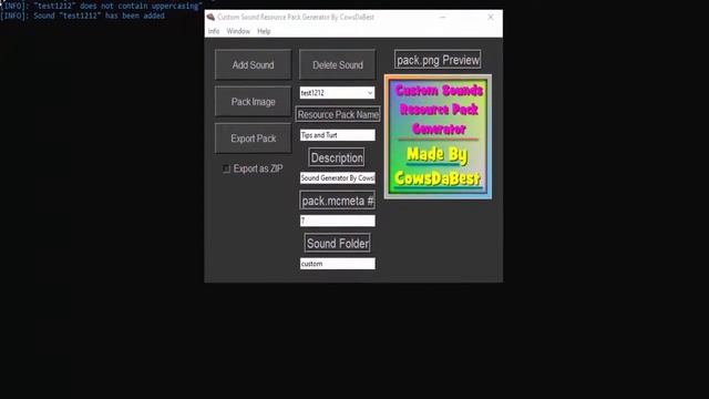 How to upload your music to Minecraft - CowsDaBest Custom Sound Resource Pack Generator Tutorial смотреть онлайн