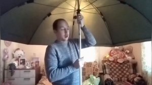 Зонт для рыбалки. НЕ ПЛАТИ КУЧУ ДЕНЕГ! Проверено УРАГАНОМ И ЛИВНЕМ!