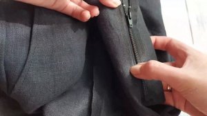 Как правильно пришить молнию, гульфик, откосок на брюках