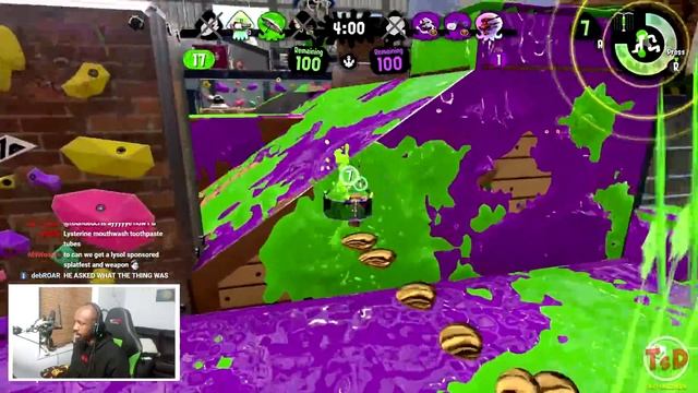 The Sneakiest 3vs4 Clam Blitz Game in Splatoon 2?! смотреть онлайн