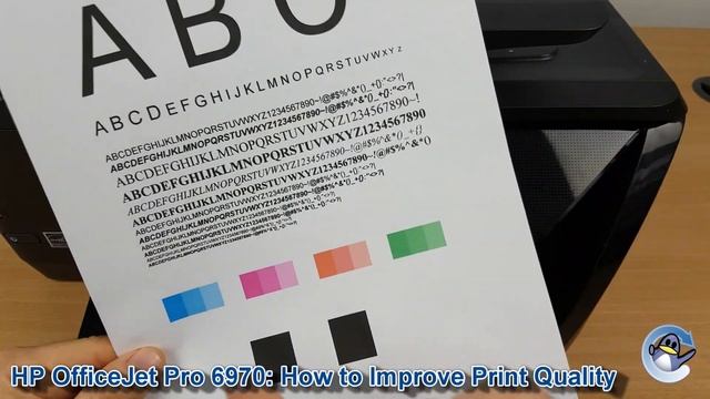 HP OfficeJet Pro 6970: How To Do Printhead Cleaning Cycles And A Print Quality Test Page