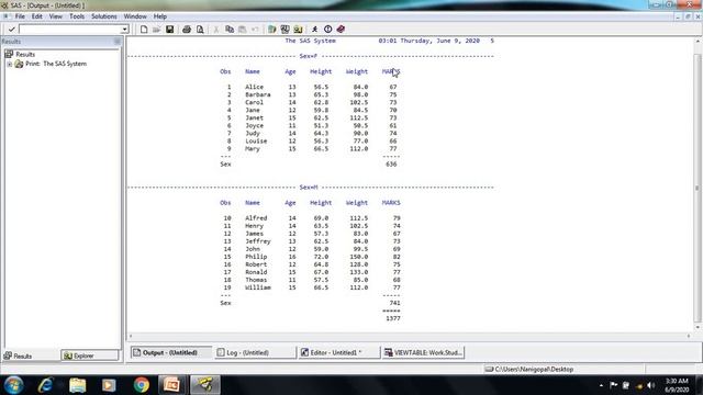 Basic SAS programming topic 7 Sum, page by, ID in proc print смотреть онлайн