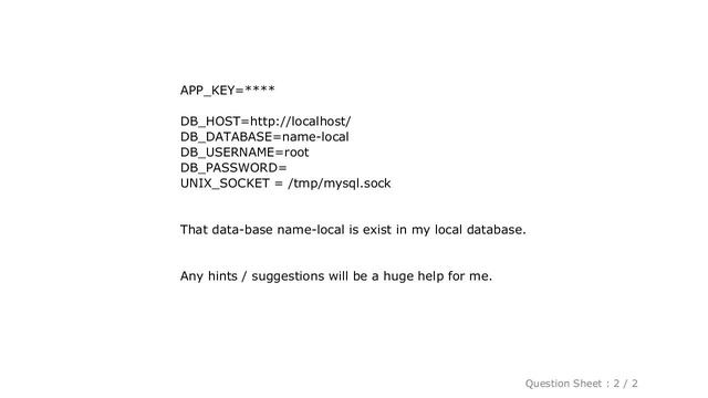 MySQL : SQLSTATE[HY000] [2002] php_network_getaddresses: getaddrinfo failed: nodename nor servname смотреть онлайн