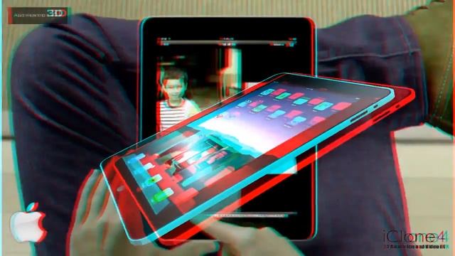 3D video iPad (3д видео) смотреть онлайн