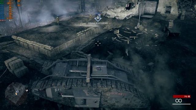 Battlefield 1- FX 6300+GTX 1050ti- graficos no baixo, medio, alto e ultra смотреть онлайн