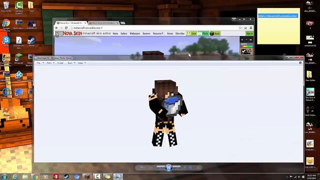 How To Animate Your Minecraft Skin! - No Download! смотреть онлайн