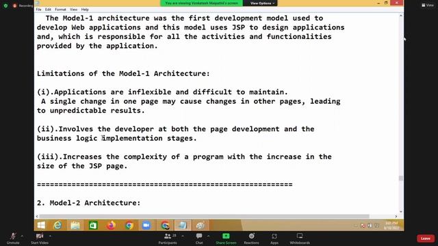 Advanced Java Lecture [37] (18 June 2022) On JSP And Program || Smart Java Developer|| смотреть онлайн