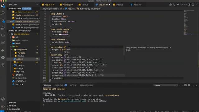 Intro to Modern React Part 9 - Toggling Classnames with State смотреть онлайн