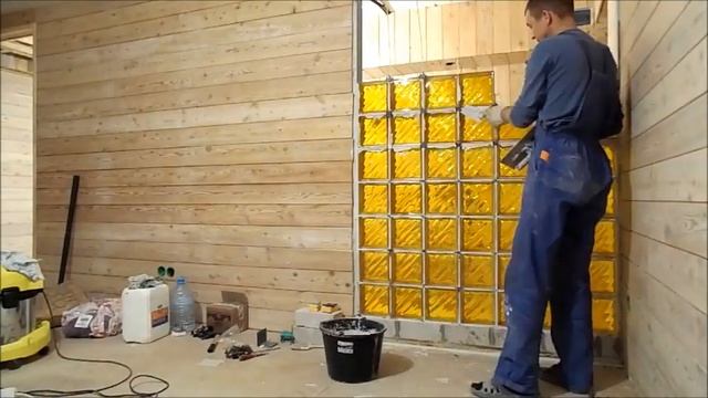 укладка стеклоблоков смотреть онлайн