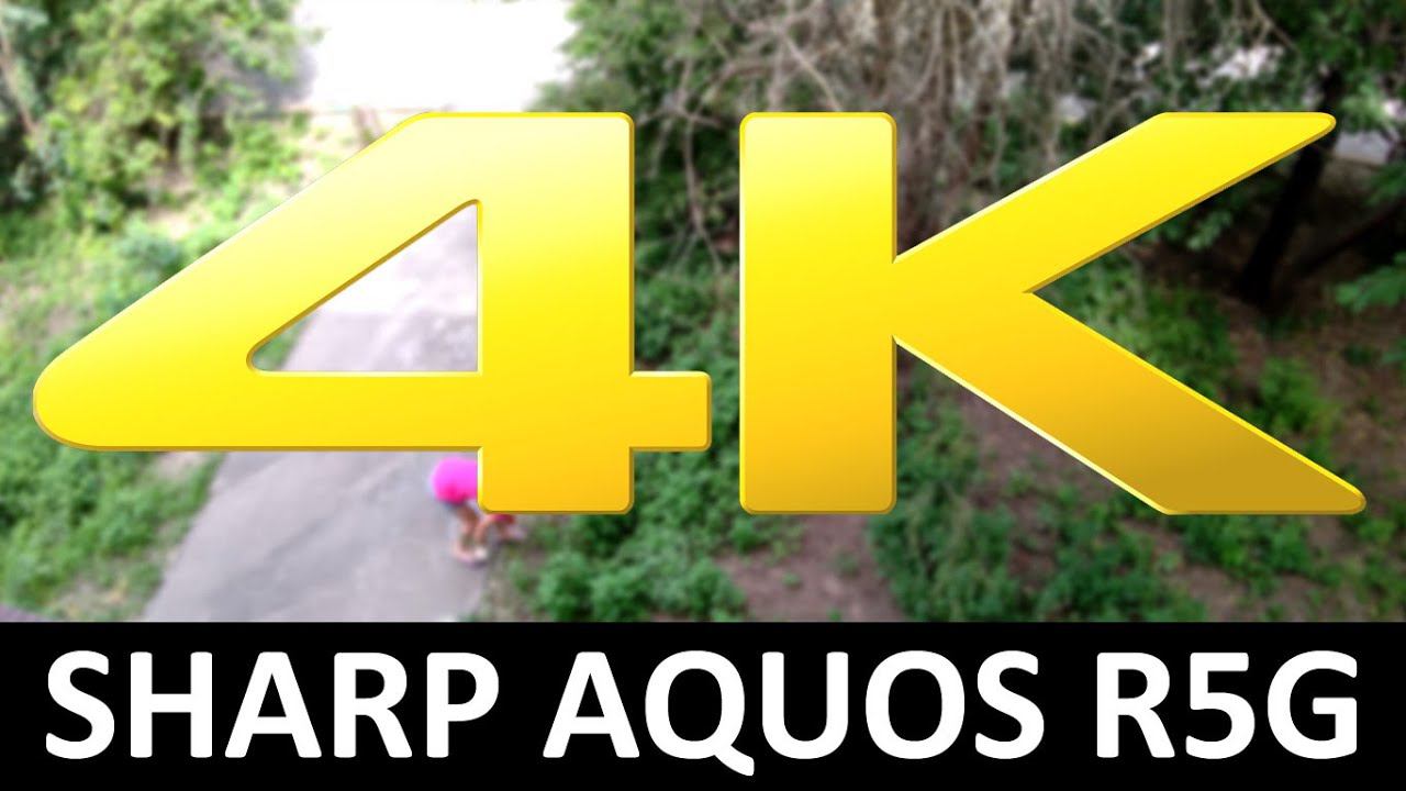 4K видео SHARP AQUOS R5G #2 смотреть онлайн