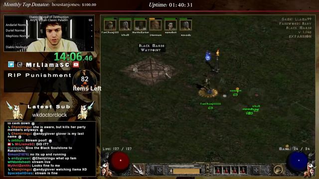 Diablo 2 - 4v4 Protect Andariel Race #2! (10/16/2016) смотреть онлайн