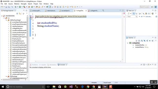 $Java Tutorial For Beginners 23 - Public, Private, Protected and this (Java Access Modifiers) смотреть онлайн