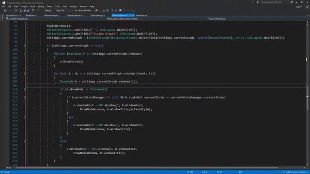 Behavior Node Editor Part 11 Visualizing Active GameObjects - Unity Node Editor Tutorial смотреть онлайн