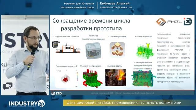 Решения для 3D печати песчаных литейных форм смотреть онлайн