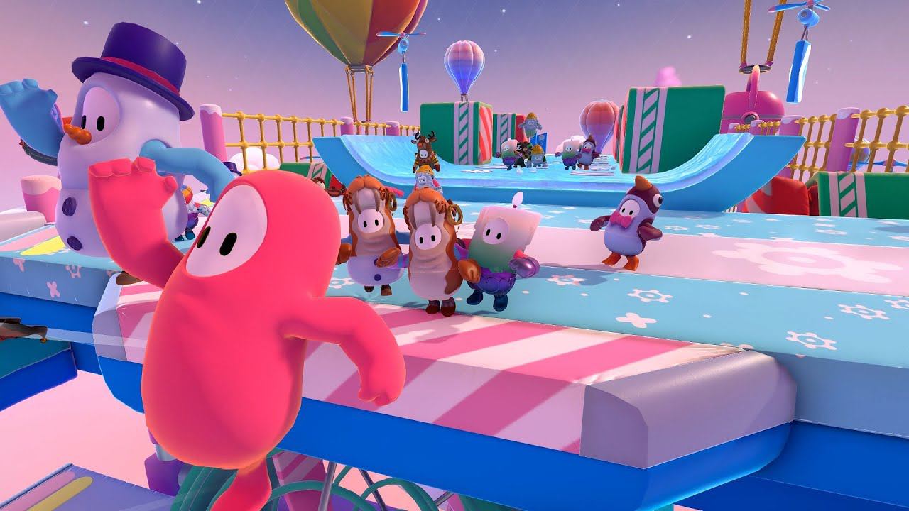 Выигрываем детишек в - Fall Guys смотреть онлайн