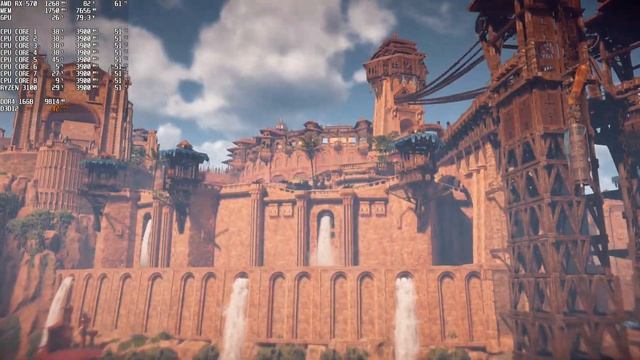 Horizon zero dawn benchmark Ryzen 3 3100 and RX 570 смотреть онлайн