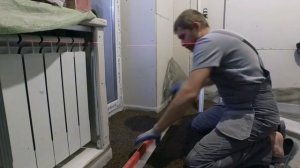 Стяжка пола. Выравнивание пола. Как сделать стяжку пола