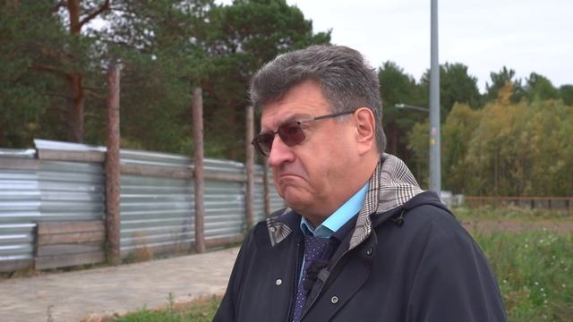 Обновление дорожно-тропиночной сети в парке "За Саймой" смотреть онлайн