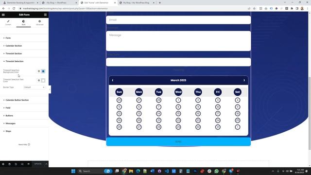 Elementor Pro Booking Extension - Add a Booking Calendar to Your Elementor Forms. смотреть онлайн