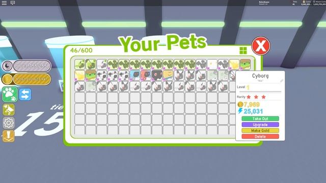 СИМУЛЯТОР ПИТОМЦЕВ! ПИТОМЦЫ КИБОРГИ И ЧИТЫ ЗА ДОНАТ! ROBLOX PET SIMULATOR смотреть онлайн